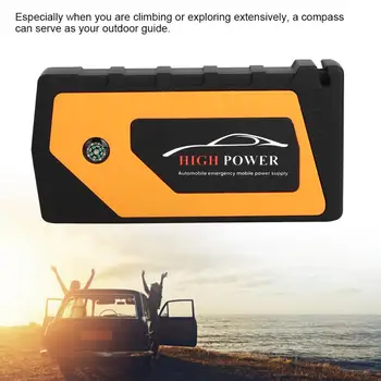 

Multi-Function Car Jump Starter 18000mAh Mobile Phone Notebook Emergency Power Charger (110-240V) automobiles oto aksesuar