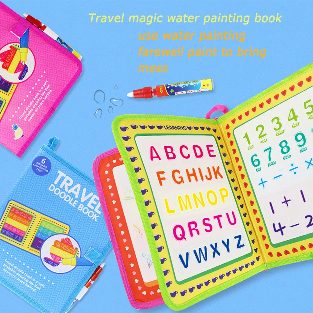Волшебная вода Scribble книга живопись буфер детский подарок на день рождения игрушка