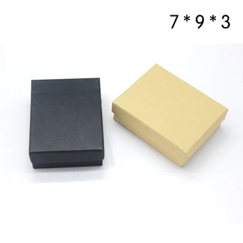 

24pcs Paper Cardboard Jewelry Boxes Storage Display Carrying Box For Necklaces Bracelets Earrings Square Rectangle Small Case