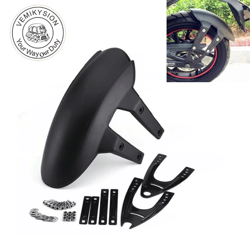 

Motorcycle Rear Wheel Cover Fender Splash Guard Mudguard Bracket for CFMOTO 150NK Kawasaki Z250