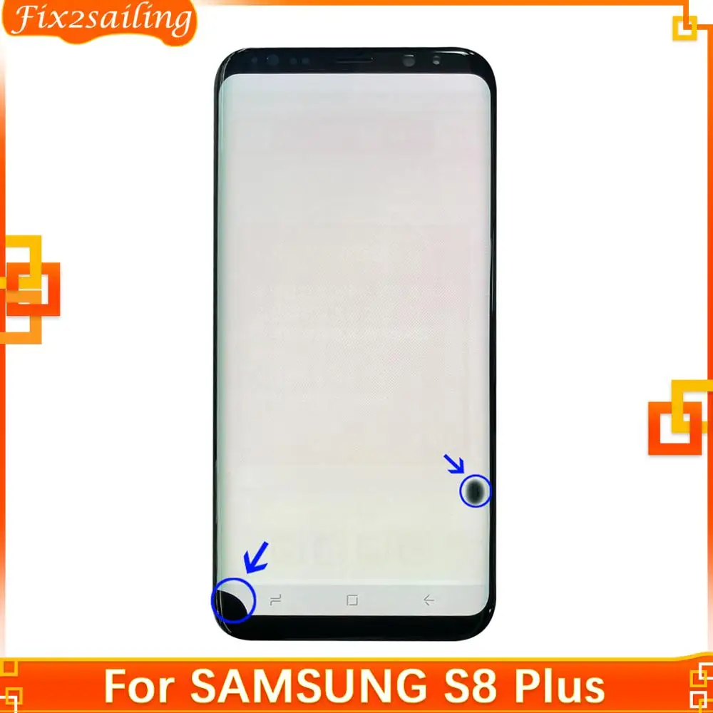 AMOLED для Samsung Galaxy S8 plus + точечный или красный сгоревший G955FD G955F сенсорный экран