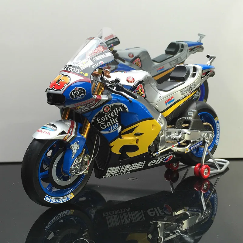 Модель Rc213v гоночного мотоцикла из сплава ABS игрушки для взрослых и детей подарки