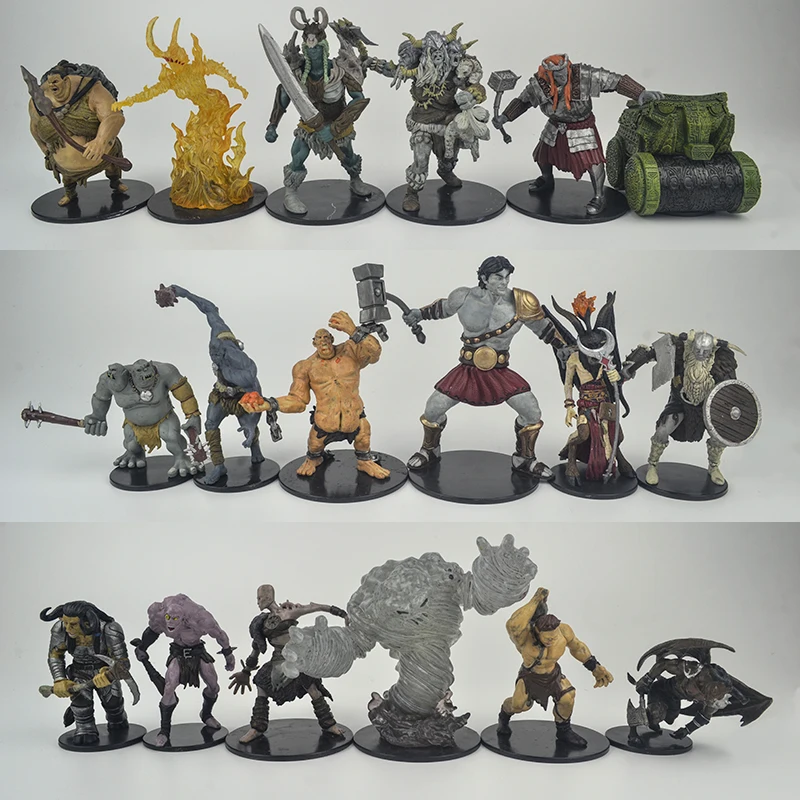 Trpg Miniatur Spiel Elf Zwerg Krieger Priest Warlock Rogue Riesen Dungeons Monster Untoten Kreatur Tier Drachen Figuren Aliexpress