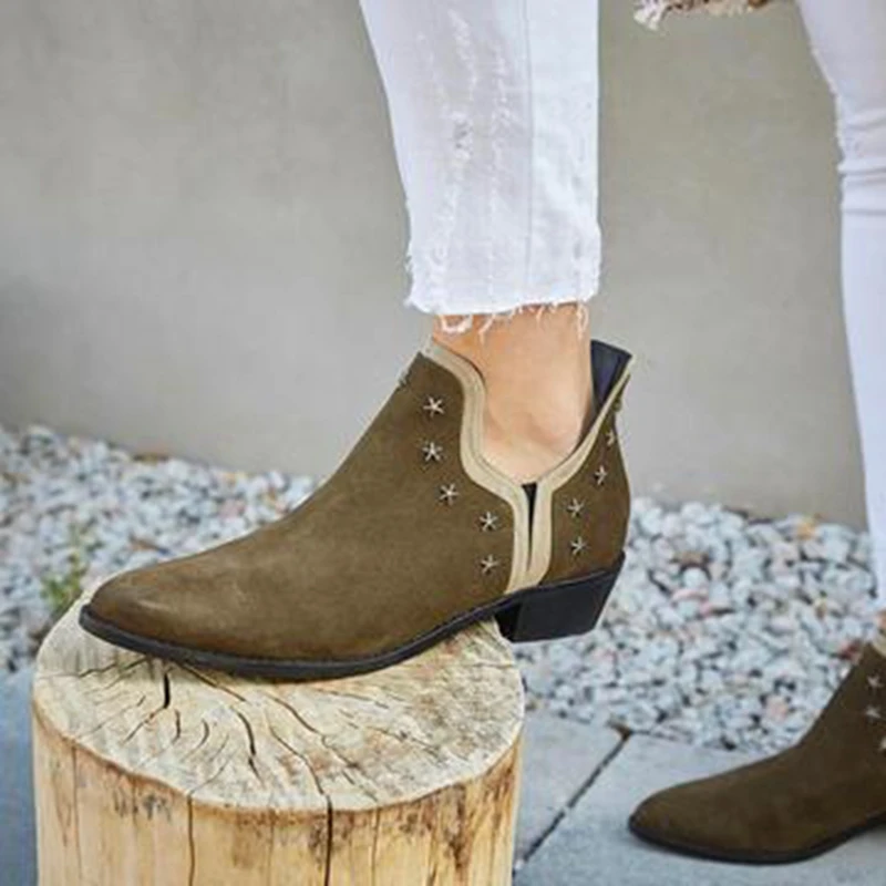 

MoneRffi Women Winter Boots Slip On Women Causal Ankle Boots Platform Shoes Woman Rubber Flats Plus Size 35-43 Zapatos Mujer