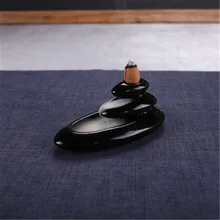 Домашний декор задний поток цветок Будда ладан горелка ладан палочка лист лотоса небольшой благовония горелка домашнее украшение использование в Teaho