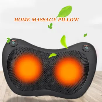 

Relaxation Head Neck Massager Pillow Electric Multi-function Cordless Back Neck Massager Deep Kneading Infrared Massage Pillow