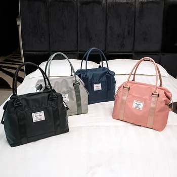 

Women's Shoulder Bag Hand Large Capacity Travel Bag Men's Fitness Lightweight Minimalist Waterproof Travel Bag
