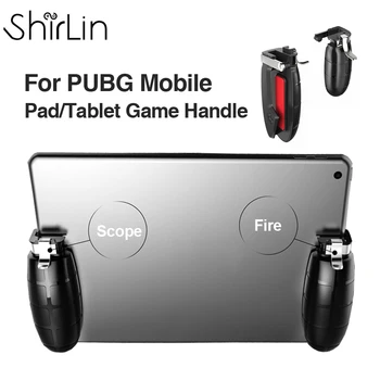 

MEMO AKPAD Gamepad Gaming Controller Joystick Shooter Trigger Button for IPad Tablet PUBG Mobile Game Joystick Shooter Gamepads