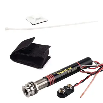 

Endpin Jack Preamp Piezo pickup Active for Acoustic Guitar Volume Tone Controls D5BA