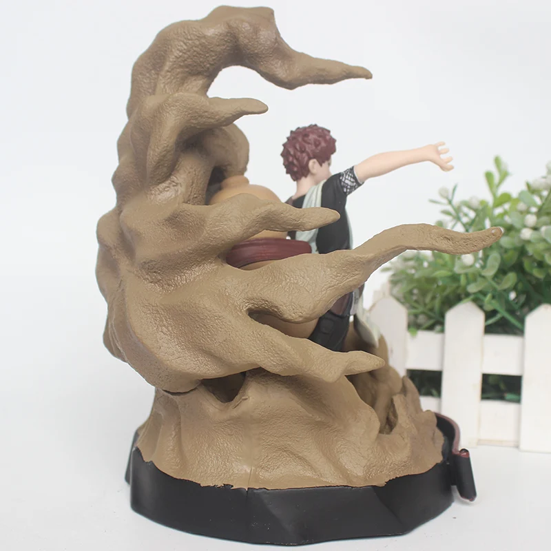 Ботинки в стиле аниме NARUTO фигурка повязка на голову Sabaku no Gaara из ПВХ движущаяся