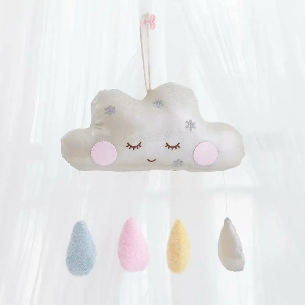 Ins Cloud Moon, Детская плюшевая подушка, диван, кровать, подушка, мягкие игрушки, для малышей, для девочек и мальчиков, рождественский подарок, комфортное украшение комнаты - Цвет: Silver clouds