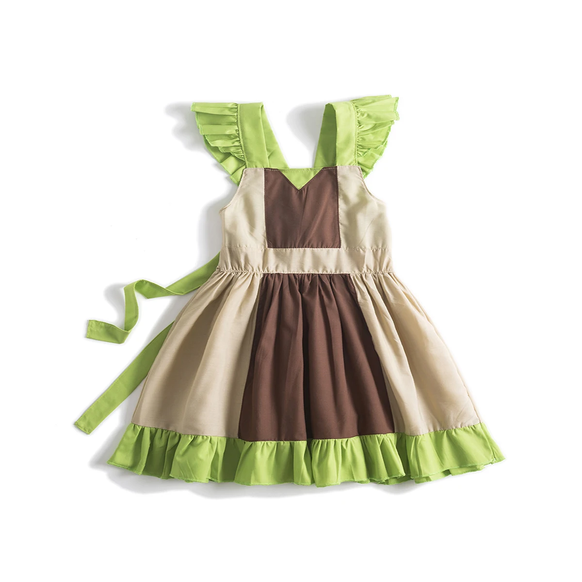 

Baby Girl Dress 2020 Summer 100% Cotton Tops Sleeveless Dress Cartoon Fashion Dress Baby Girl Cartoon Tops Dressd