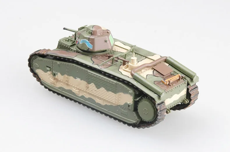 Французский B1bis бак Готовая модель коллекции 1: 72 Масштаб