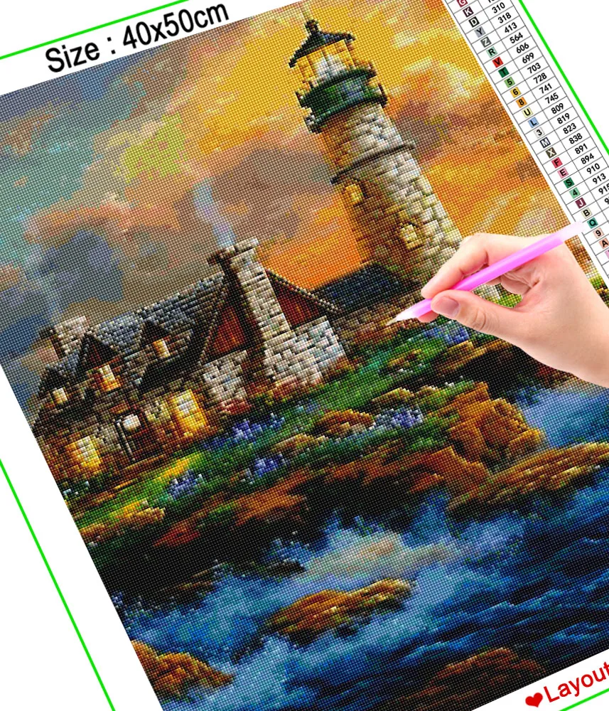 Full Square/Round Drill 5D DIY Diamond Painting Sea beach landscape 3D Embroidery Cross Stitch Home Decor diamond painting,diamond painting accessories,diamond painting sealer,diamond painting stickers,diamond painting pen,diamond painting accessory box,diamond painting coasters