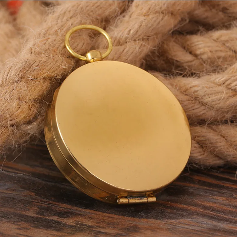 Компас инструмент-указатель золото ABS флип открытый компас деликатес маленький карманный компас G50