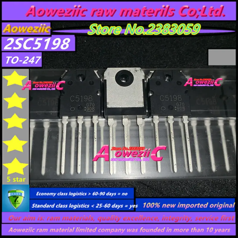 Amplificador de Potência de Áudio 2021 + 100% Aoweziic Novo Importado Original 2sa1941 A1941 C5198 Para-247 Transistor 2sc5198 - Image 6