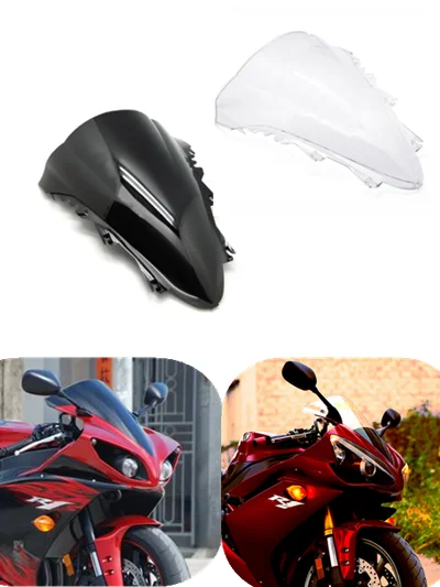 Для Yamaha YZF1000 R1 2007 2008 лобовое стекло мотоцикла Лобовое Double Bubble Wind CC RR YZF 1000 YZFR1 07 08 |