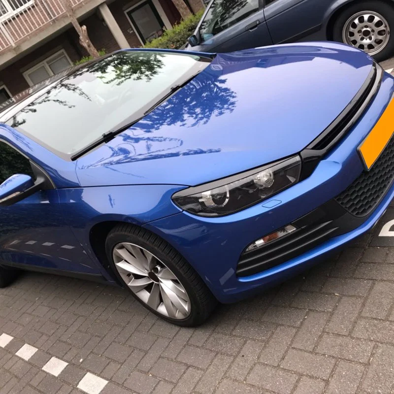 Наклейки для фар автомобиля, украшения для Volkswagen Scirocco Gts 2008-, аксессуары для стайлинга автомобилей