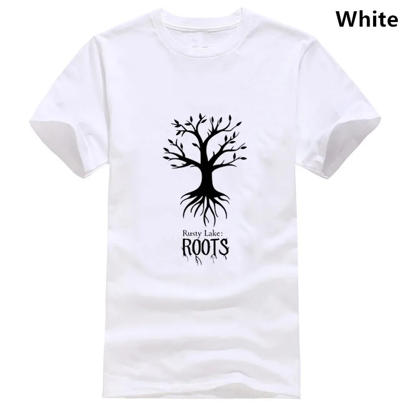 Rusty Lake Roots Games модная мужская футболка из флока печать индивидуального логотипа