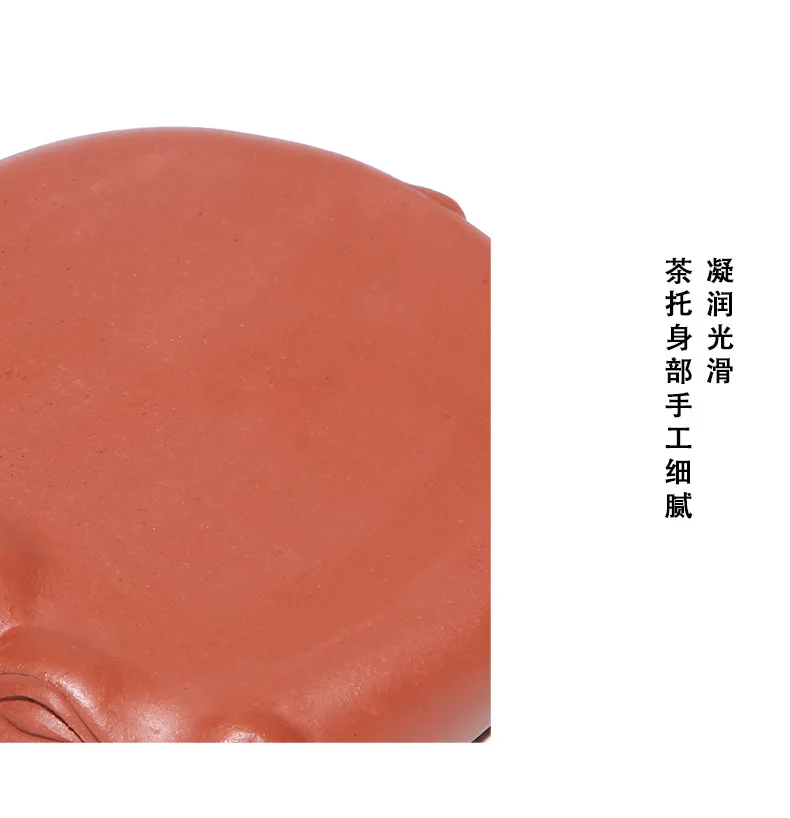 Piggy Saucer Coaster Clay Tea Ornaments Wholesale Sculpture Manufacturers Craft Gift Customization Printed Logo
