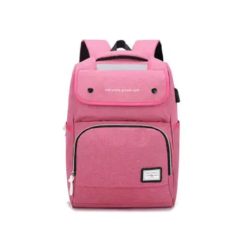

Man's Fashion Backpack School Travel Rucksack with USB Charging Port Reflective Strip Laptop Daypack Teenager Bookbags