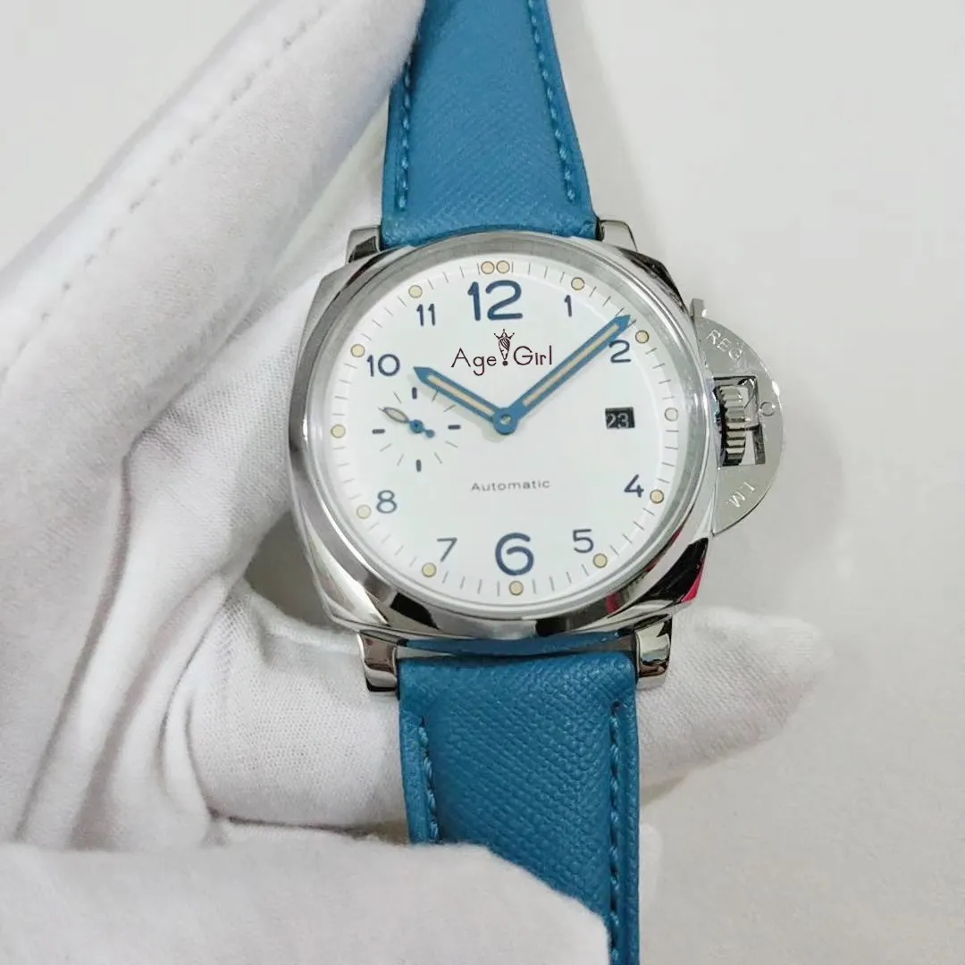 Luxury Brand New Men Women Automatic Mechanical Sapphire Due 3 Days Stainless Steel 42 mm Ivory Wat