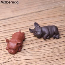 Креативный фиолетовый хулиган, собачий чай, украшения для домашних животных, изысканный чай, орнамент, может выражать чай, играть в фортуну, аксессуары для чая для собак