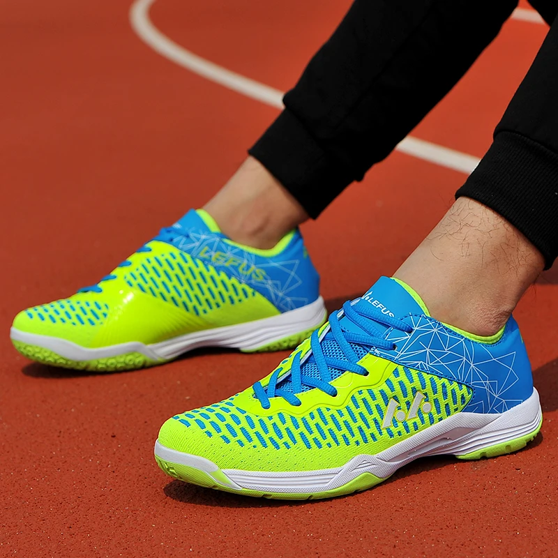 BOUSSAC обувь для бадминтона для пар; спортивные кроссовки на шнуровке для мужчин и женщин; тренировочная спортивная обувь; нескользящие теннисные кроссовки