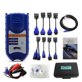 

USB Link 125032 With Blue Plastic Case Truck Fault Diagnostic Tester