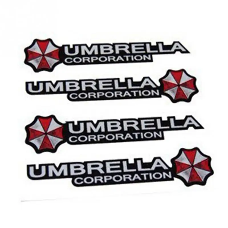 

4 X Creative Decal Personality Waterproof UMBRELLA Car Stickers Decals for BMW KIA AUDI Door Handel Car Styling for Kia Sportage