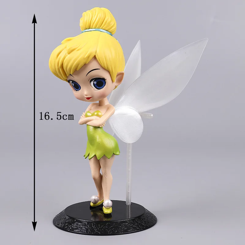 Принцесса Дисней Q версия персонажи Белл Жасмин Принцесса ПВХ фигурка куклы KidsToys для детей подарок на день рождения D40D