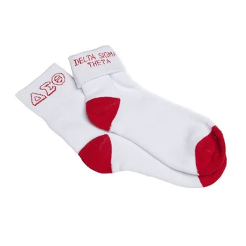

Delta Sigma Theta Sorority Ankle Socks