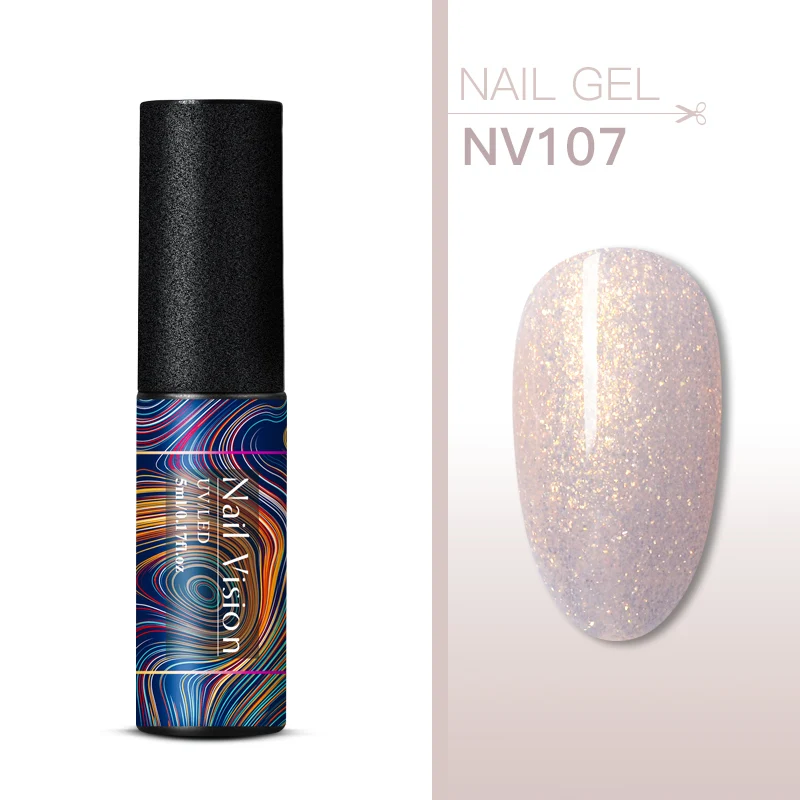 Nail Vision Чистый Цвет гель Гель-лак для ногтей Краска Полупостоянный гель для дизайна ногтей для маникюра гель верхнее покрытие Гибридный праймер - Цвет: HHS06702