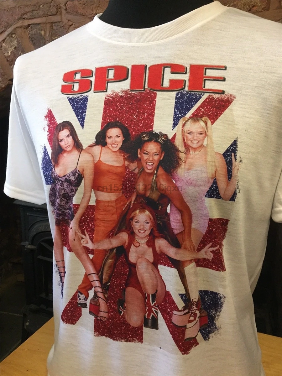 Футболка Spice Girls. Мужские и женские все размеры S-Xxl. Ретро Винтаж Spiceworld 90S Летний