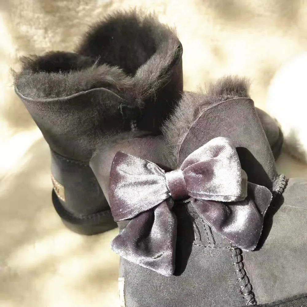 Новинка года; потрясающая обувь; женские зимние ботинки; натуральная шерсть; зимние теплые ботинки; женские ботинки из натуральной овечьей кожи с натуральным мехом на нескользящей подошве