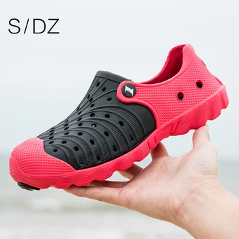 

SDZ 2020 men's water shoes swimming shoes solid color summer water beach shoes, seaside sports hole shoes