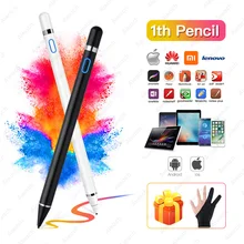 Para A Apple Lápis 2 1 iPad Caneta de Toque Para O iPad 10.5 Pro 11 12.9 Caneta Stylus Para iPad 2017 2018 2019 6th 7th Mini 4 5 5th Air 1 2 3(China)