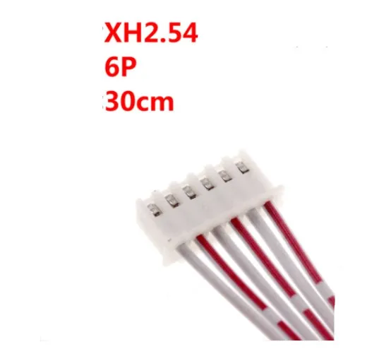 Versatile XH 2.54mm Double-Head Male to Male Cable Connector - Choose Your Pin Pitch (2-10) with 30cm Flat Cable Wire Description Image.This Product Can Be Found With The Tag Names Connectors, Connectors Terminals, Double head, Electrical Equipment Supplies