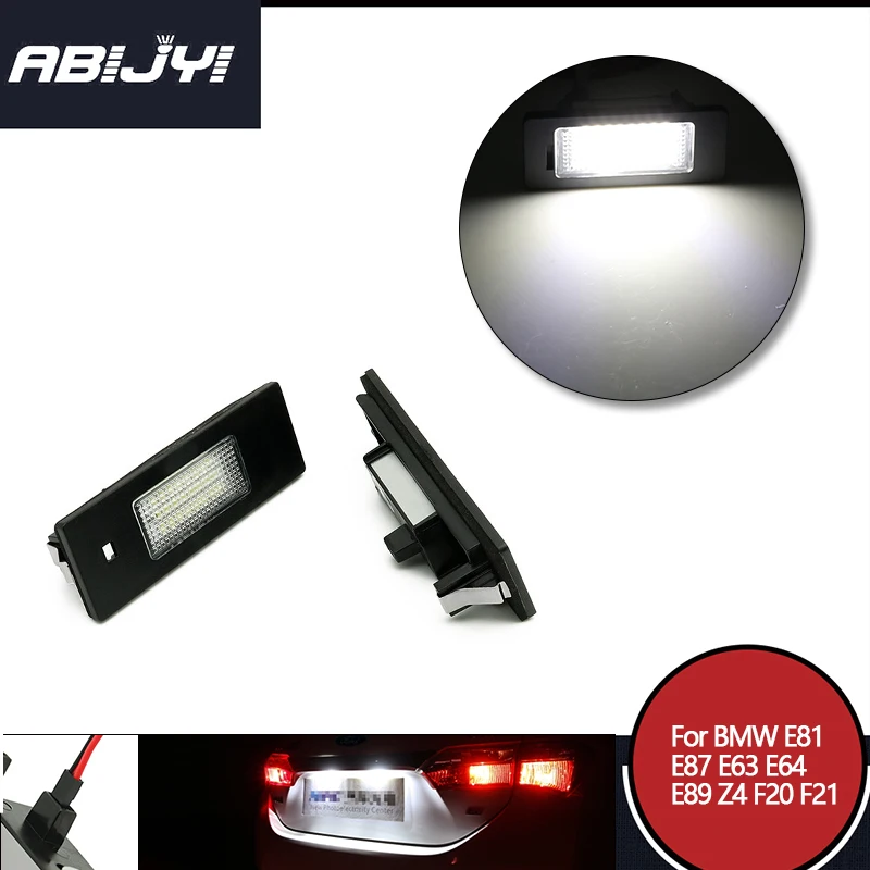 2 шт. автомобиля светодиодный номерной знак светильник без ошибок 24 s лампа