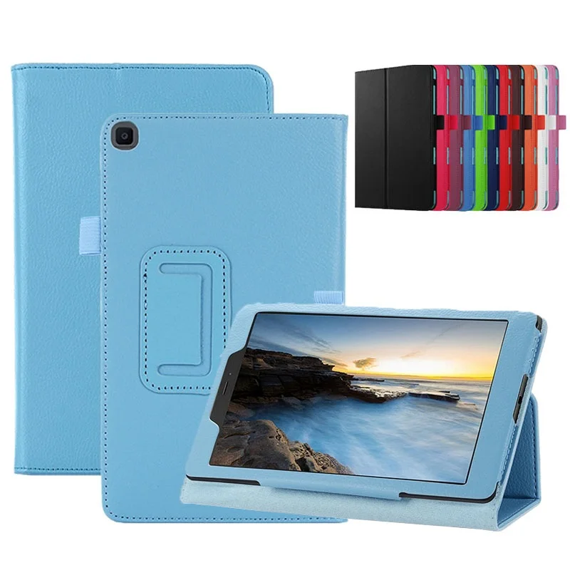 Чехол книжка для Samsung Galaxy Tab A 8 0 2019 SM T290 T295 T297 чехол магнитный умный PU T290|Чехлы