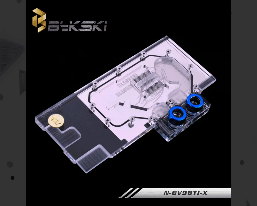 Bykski N-GV98TI-X, полное покрытие Графика карты водяного охлаждения блока для Gigabyte GV-N980TiG1 Gaming-6GD5/GV-N980Ti WF3OC-6GD5
