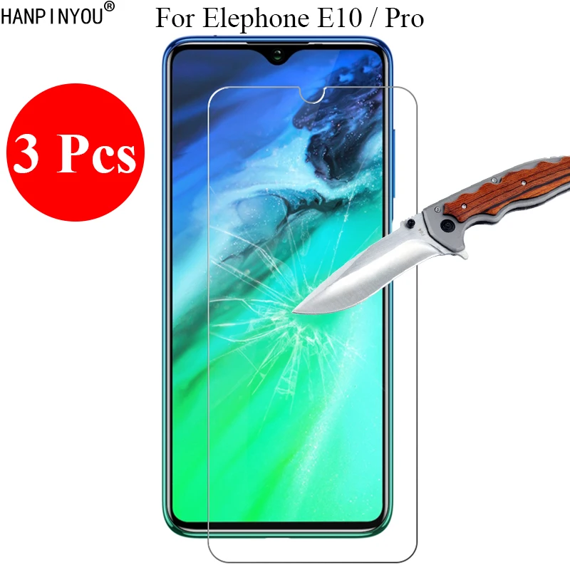 Защитное стекло для Elephone E10 / Pro/E10pro закаленное 9H 2.5D 3 шт./лот | Мобильные телефоны и