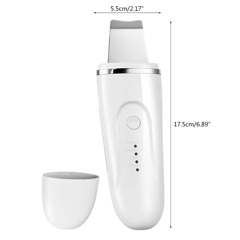 Facial Skin Scrubber Spatula Electric USB Charging Portable Beauty Instrument