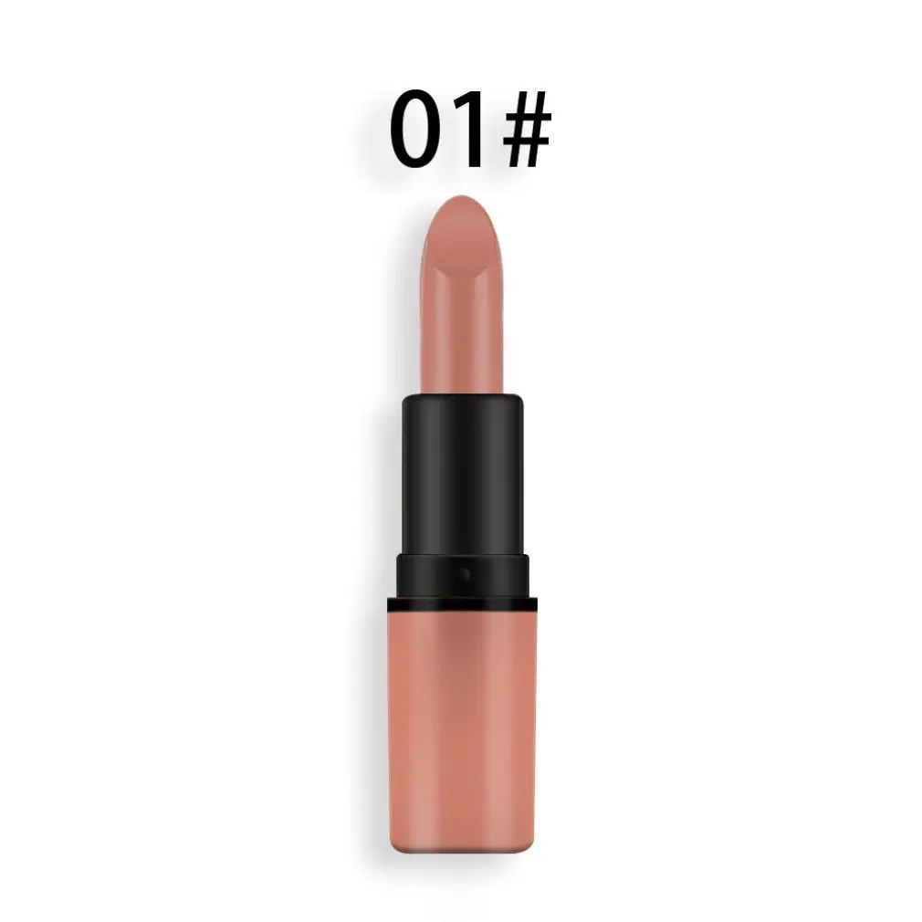 

Matte Lipstick Velvet Charming Lip Red Bullet Shape Lipstick Portable Small Beautiful Moisturizing Lipstick