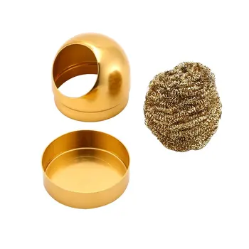 

599B Cleaner Welding Nozzle Cleaner Wire Cleaner Soldering Iron Cleaner Copper Wire Ball Hot Iron Tip Cleaning Line