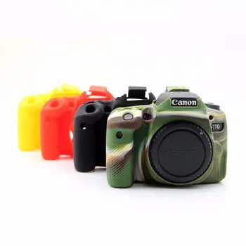

Nice Soft Silicone Rubber Camera Protective Body Cover Case Skin For Canon 5D Mark III 5D3 5D4 6D 6D2 70D 77D 200D Camera Bag