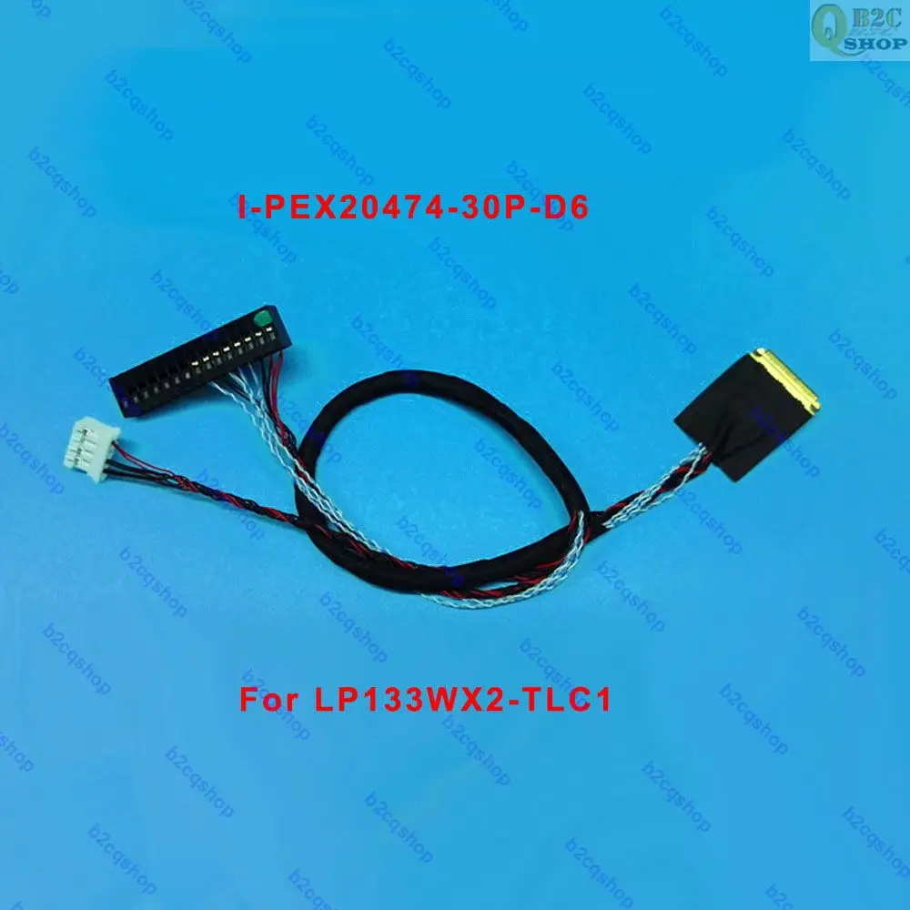 I-PEX20474-30P 30pin 0 4 мм 1ch 6bit ЖК LVDS кабель для LP133WX2-TLC1 TLC3 экран | Компьютеры и офис