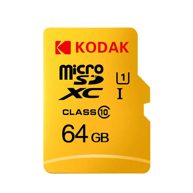 Kodak U1 Micro SD карта 128 Гб 64 ГБ 32 ГБ Золотая флеш-карта памяти Высокоскоростная TF/SD карта Micro sd класс 10 карта памяти