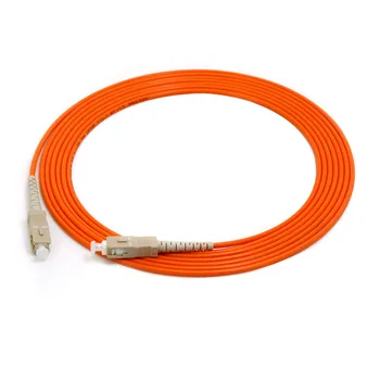

SC/UPC-SC/UPC Simplex MM Fiber Optical Patch Cord Multimode OM1 62.5/125um Fibre Channel Cable 3.0mm
