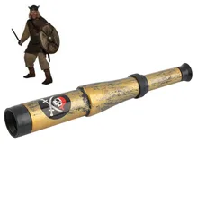 1 шт. Бронзовый Пират капитан костюм игрушка морской телескоп 12,7 см x 2,3 см x 2,3 см Лидер продаж